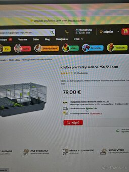 Klietka s výbavou pre morské prasiatka a iné - 5