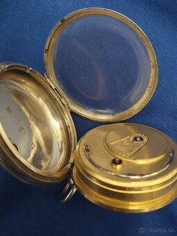 Masivne vreckove hodinky 19.storocie - 5