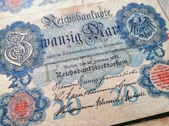 Nemecké staré bankovky ( zbierka ) - 5