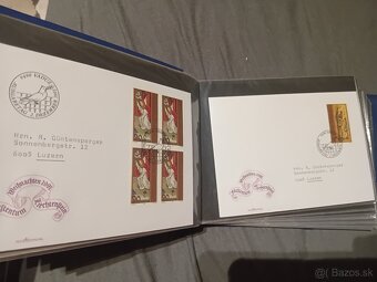 Lichtenštajnsko FDC v albume - 5