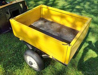 Vlečka záhradná kosačka. - 5