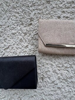 SET: modré šaty+zlatá kabelka - 5