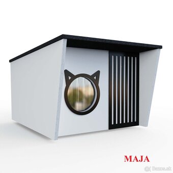 domček pre mačky, mačacia búda - 5