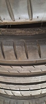 Predám letný dvojrozmer 225/40r19+255/35r19 Michelin - 5