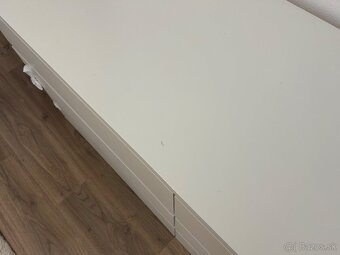 Komoda Malm 160x78cm 6 zásuviek Biela - 5