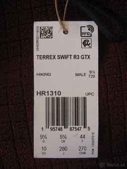 nove panske Gore-Tex topanky Adidas Terrex Swift R3 vel. 44 - 5