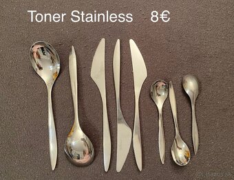 Príbory Toner, Rostex, Sandrik - kusovky - 5