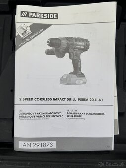 Predam kufre z AKU náradia Parkside - 5