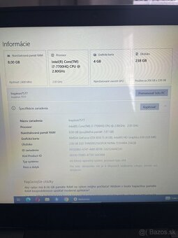 Notebook - Dell Inspiron 15 - 7577 - 5