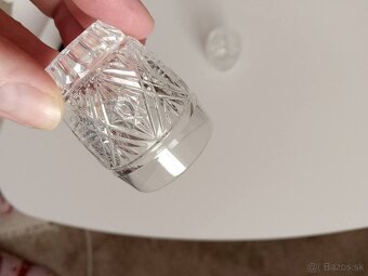 Váza 24%pbo, poháriky - 5