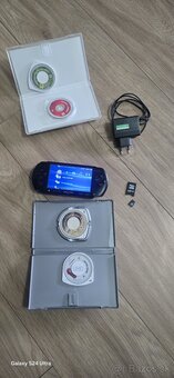 Sony PSP Street (E1004) + Originál nabíjačka + 4 hry - 5