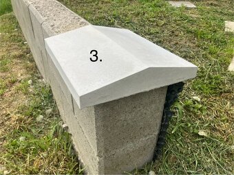 Betónové striešky, dlažba - 5