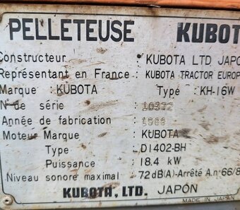 Kolesovy bager kubota - 5