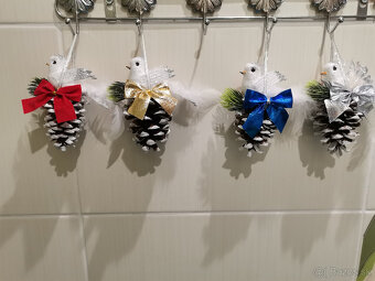 šiškové ozdoby Vianoce - 5