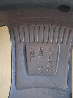 Hliníkové Disky DEZENT TD DARK 7Jx16H2 5x112 ET40 - 5