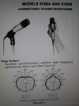 Predam Vintage Mikrofon Shure 515 SB Unidyme B USA - 5