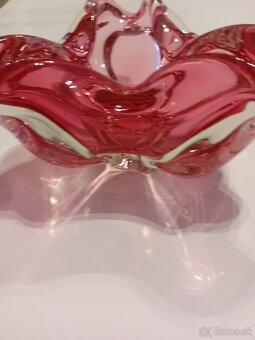 Hutné sklo popolník/ misa - 5