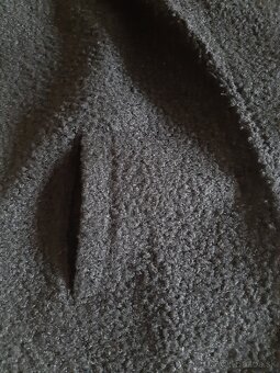 Dámsky čierny kabát - 5