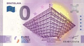0 euro / 0 € souvenir bankovky 2023/1 - 5