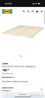 Posteľ IKEA Tarva - 5