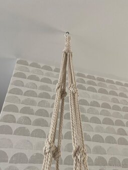 Boho set IKEA vešiak na kvetináč a obal - 5