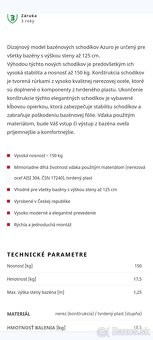 Schodiky k bazenu AZURO - 5