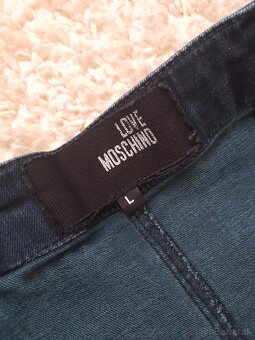 Riflové šaty MOSCHINO č.S - 5