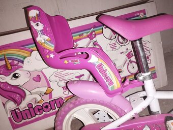 Predám bicykel 12'' Unikorn, pre deti z výškou 87-110 CM. - 5