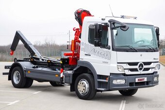 MERCEDES 1222 NOVÝ HÁKOVÝ NOSIČ KONTAJNEROV HYDRAULICKÁ RUKA - 5