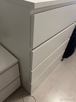 Ikea Malm komoda biela - 5