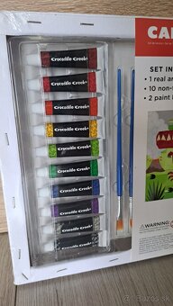 Maliarsky set - maľovanie na plátno pre deti - 5