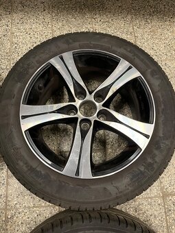 5x112 r16 elektróny Volkswagen+letne pneu 205/55 r16 Kleber - 5