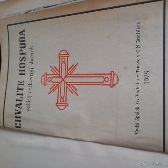 Knihy - kresťanské v staroslovenčine - 5