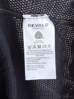 Merino rolák Devold Wool Mesh 190 Zip Neck Man - 5
