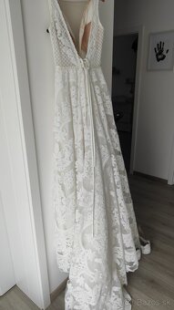 Svadobné šaty zn.Eva Lendel - 5
