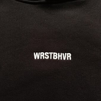 WRSTBHVR čierna mikina s kapucňou L - 5