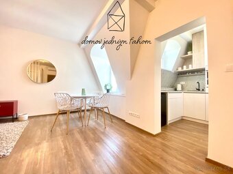 PRENÁJOM, zariadený 1-izbový byt v novostavbe, Gunduličova u - 5