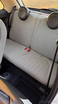 Fiat 500 vyhrievané sedačky, 63 kW, r.v. 2013, 114000 km - 5