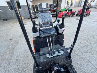 Minibager s motorom Kubota váhovej kategórie 1500 kg - 5