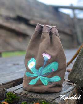 Maľované mešteky, kožené - 5