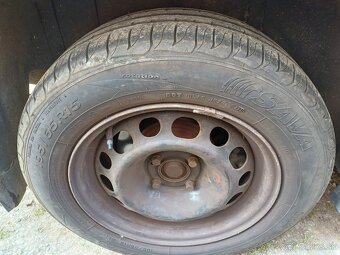 Disky R15, 4x108 letné pneumatiky 195/65 R15 - 5