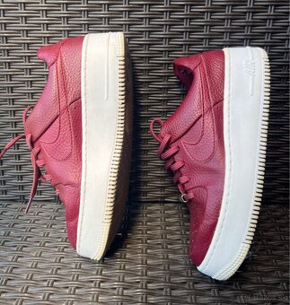 Nike air force 1 veľ. EÚ 37,5 Burgundy - 5