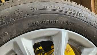 Originál disky Ford R16 5x108 + pneu 215/60 R16 - 5