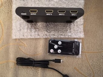 HDMI 2.0 Switch 4K 3 in 1 out Video 4K 60Hz 3D HDR HDCP 2.2 - 5