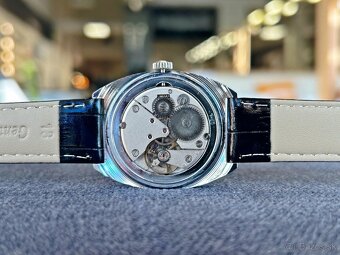Československé mechanické vintage retro hodinky PRIM Čtverec - 5