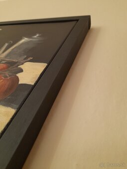 Jesenné zátišie, olejomaľba s rámom - 5