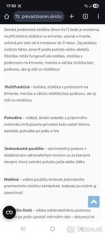 Jedalenska stolicka - 5