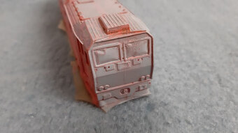 Vláčiky - odliatok skrine S499.2 (263) v mierke H0 - 5