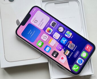 iPhone 13 Mini Starlight BATERIE 100% TOP - 5