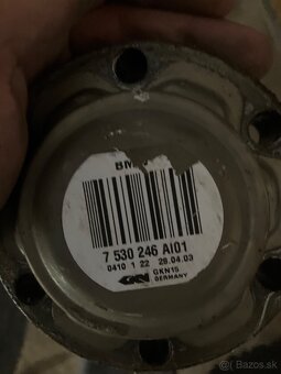 Zadné Poloosy BMW E46 320d (110kw) - 5